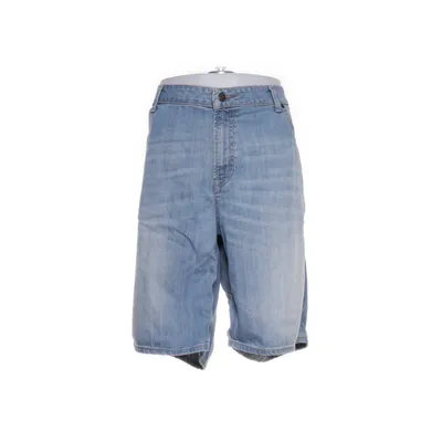 Denim shorts (Blauw) van Dressmann Katoen, Elastaan, Polyester