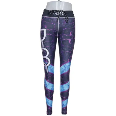Sports tights (Black, Blue, Multicolored) from Dome Fitness Elastane, Polyester