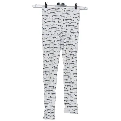 Leggings (Vit, Blå) från Emma och Malena Bomull, Elastan