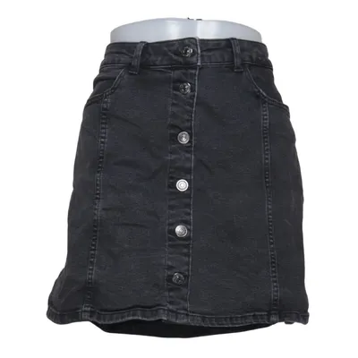 Denim skirt (Gray) from Mango Denim Cotton, Elastane