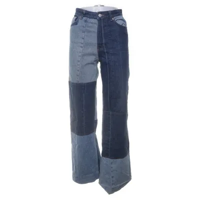 Spijkerbroek (Blauw) van Monki Katoen