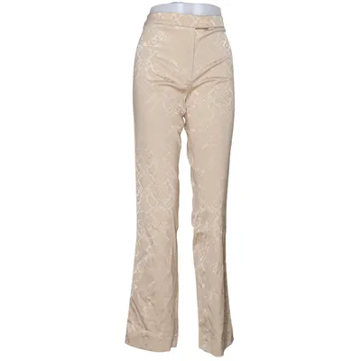 Broek (Beige) van Sisters Studio Acetaat, Elastaan, Polyamide
