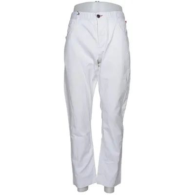 Jeans (White) from Lab Pal Zileri Cotton, Elastane
