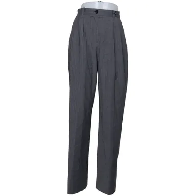 Jakkesætsbukser (Grå) fra Dagmar Elastan, Polyester, Uld
