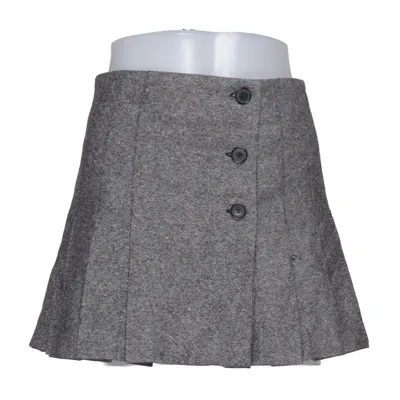 Skirt (Gray) from Filippa K Polyester, Silk, Wool