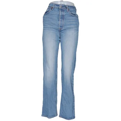 Jeans (Ribcage Straight) från Levi's Premium Bomull, Elastan, Polyuretan