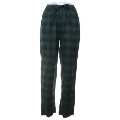 Pyjamasbyxor (Svart, Grön) från Walk Studio Polyester, Bomull