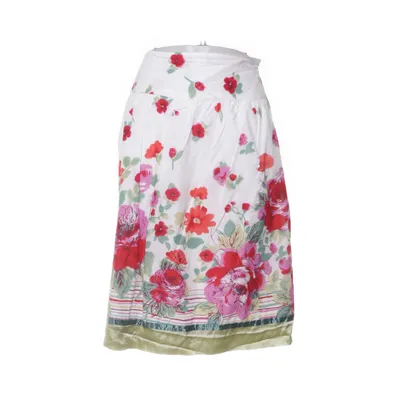 Skirt (White, Multicolored) from Jackpot Cotton