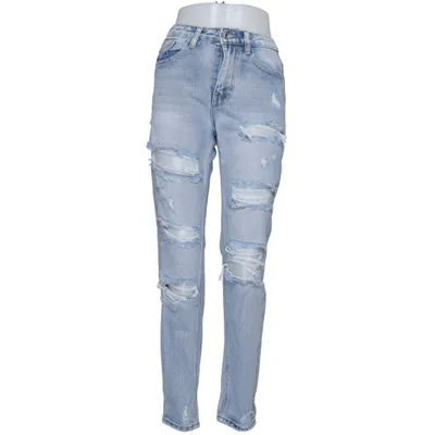 Jeans (Blå) fra Re-Dress Bomuld, Viscose