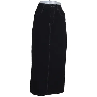 Spijkerrok (Zwart) van Dazy Katoen, Polyamide, Polyester, Viscose