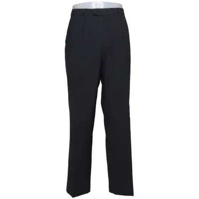 Kostuumbroek (Grijs) van Steel Elastaan, Polyester, Wol