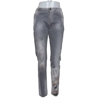Jean (Gris, Multicolore) de Maryley Coton, Élasthane