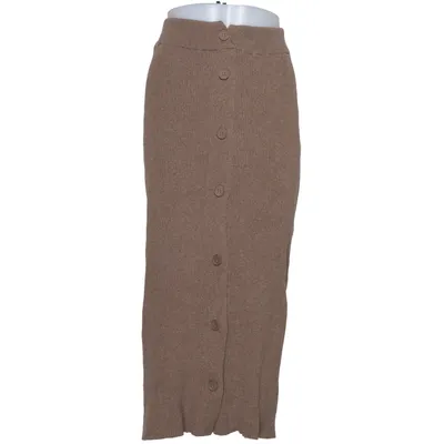 Jupe (Marron) de Nu-In Coton recyclé, Polyester recyclé