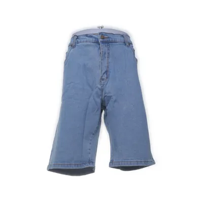 Denim shorts (Blauw) van John Baner Katoen, Elastaan