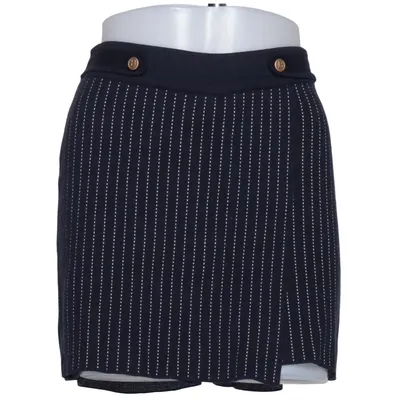 Skirt (Blue) from Busnel Cotton, Viscose