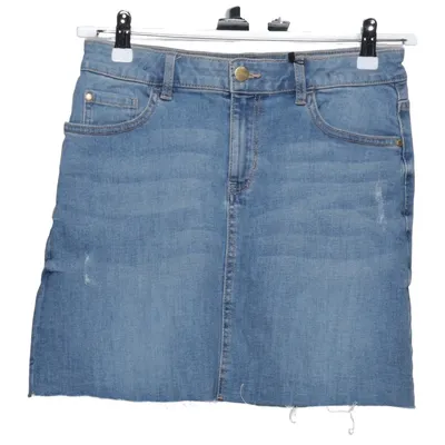 Jupe en jean (Bleu) de Lindex Kids Coton, Élasthane