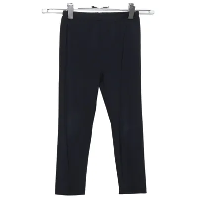 Legging (Noir) de Uniqlo Kids Élasthane, Polyester