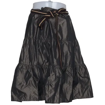 Skirt (Brown) from Stella Nova Polyester, Viscose
