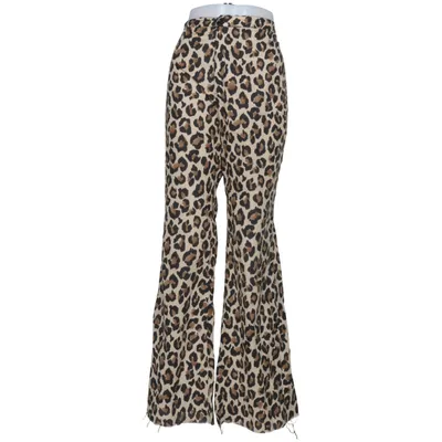 Broek (Beige, Zwart, Bruin) van Zara Katoen