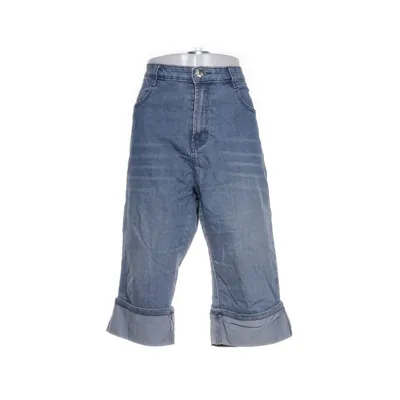 Three-quarter pants (Blue) from Miss Miss Cotton, Elastane, Polyester