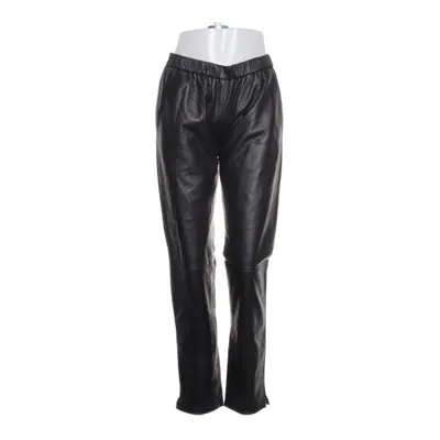 Leren broek (Zwart) van Second Female Leer, Polyester