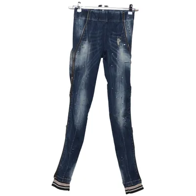 Jeans (Blue) from Foggi Cotton, Elastane, Polyester