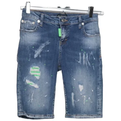 Denim shorts (Blauw, Meerkleurig) van My Brand Katoen, Elastaan