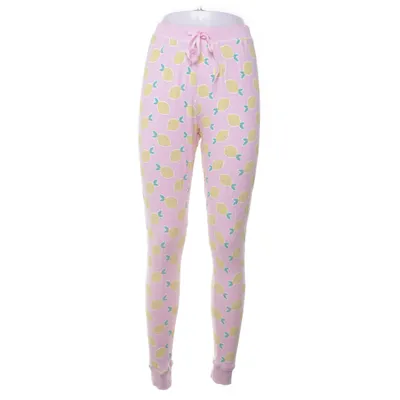 Pajama pants (Pink, Multicolored) from VRS Woman Cotton, Elastane