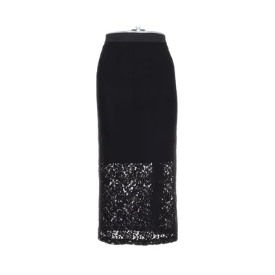 Skirt (Black) from B.Young Elastane, Polyamide, Polyester