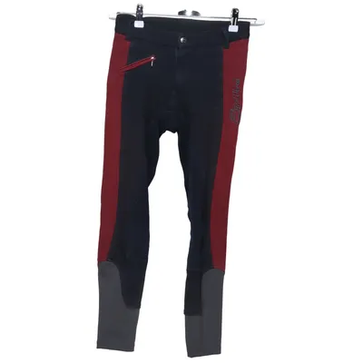 Breeches (Black, Red, Gray) from Equilibre Cotton, Elastane