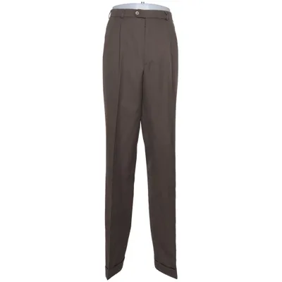 Suit pants (Brown) from Via Cortesa Polyester, Wool
