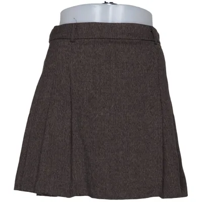 Jupe (Marron) de Mango Élasthane, Polyester, Viscose