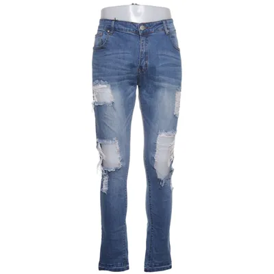 Jeans (Blå) från NVLTY Bomull, Elastan