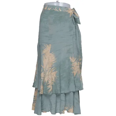Wikkelrok (Blauw, Beige, Meerkleurig) van Yaya Women Katoen, Polyester