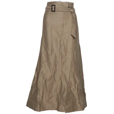 Maxi skirt (Beige) from Filippa K Cotton, Linen