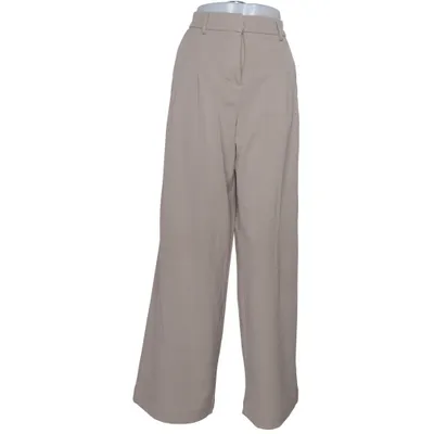 Palazzo pants (Beige) from MSCH Copenhagen Elastane, Recycled polyester, Viscose