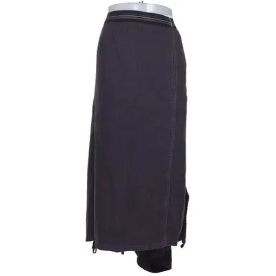 Denim skirt (Gray) from Pure by Ulla Popken Lyocell