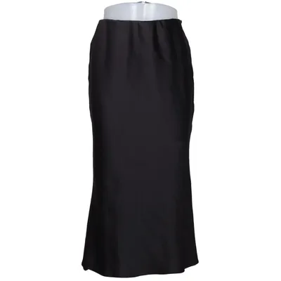 Långkjol (Svart) från Miss Selfridge Elastan, Polyester