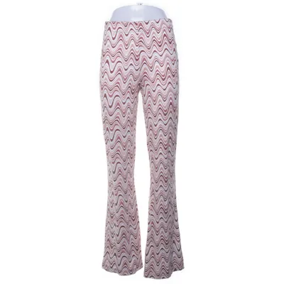 Byxor (Vit, Flerfärgad) från Hollister California Elastan, Polyester, Viskos
