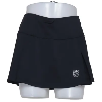 Jupe de sport (Noir) de K-Swiss Élasthane, Polyester