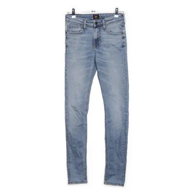 Jeans (Blå) från Lee Bomull, Elastan, Polyester