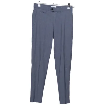 Kostuumbroek (Grijs) van Lindbergh White Elastaan, Polyester, Viscose
