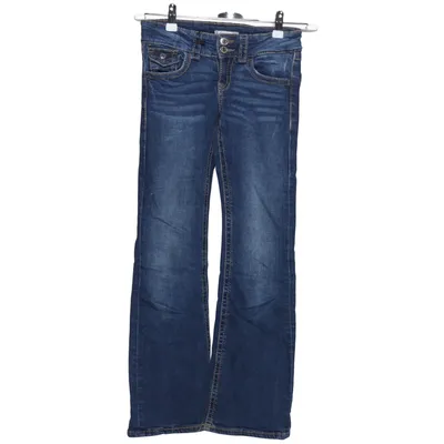 Jeans (Blå) från Gina Tricot Bomull, Elastan