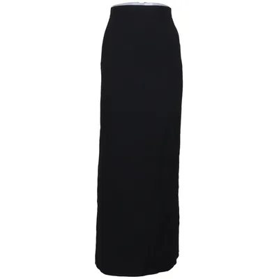 Jupe longue (Noir) de Soap Studio Acétate, Polyamide, Laine