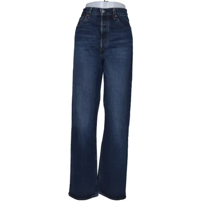 Jeans (Ribcage Straight) från Levi Strauss & Co Bomull, Elastan