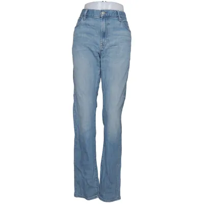 Spijkerbroek (Blauw) van Uniqlo Jeans Katoen, Elastaan