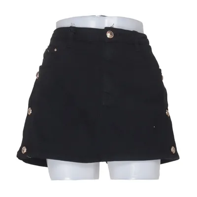 Skort (Svart) från Denim Life Bomull, Elastan