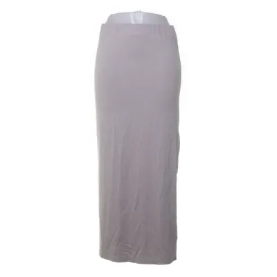 Maxi nederdel (Grå) fra Chiquelle Elastan, Viscose