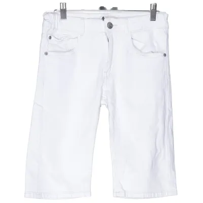 Denim shorts (Narrow) van Narrow by Lindex Katoen, Elastaan