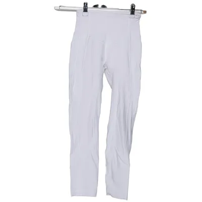 Collants de sport (Blanc) de Lululemon Élasthane, Polyamide